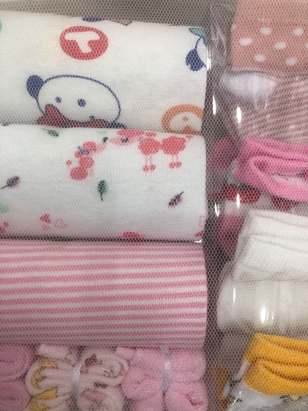 婴儿十件套袜子小毛巾衣服宝宝套装产品图