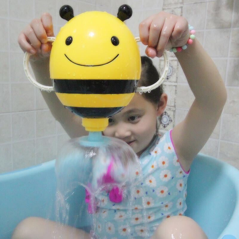 儿童洗澡泡泡机婴儿戏水小蜜蜂吐泡泡宝宝玩具女孩浴室男抖音详情图3