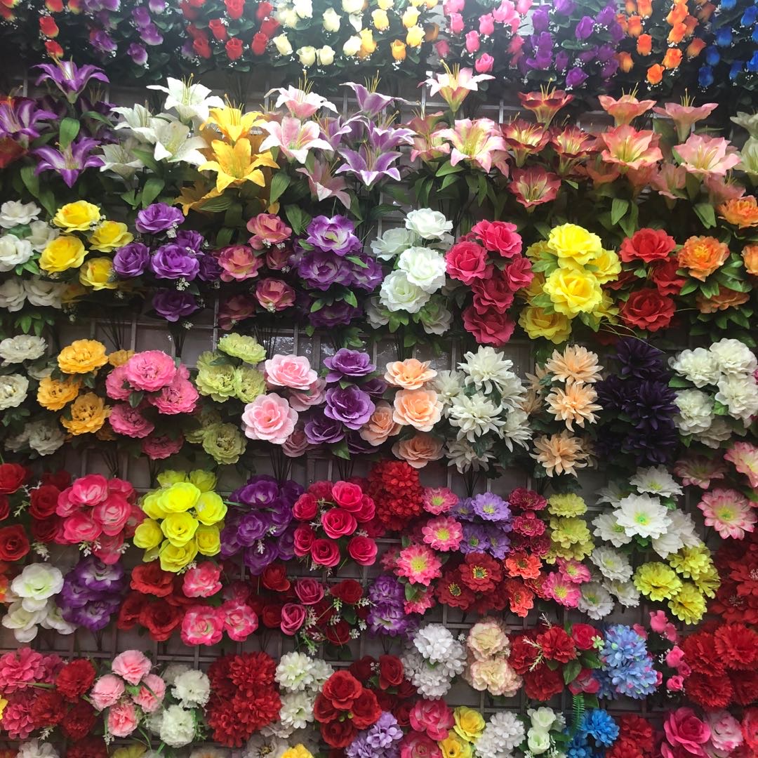 Fang Yanhong's artificial flower row describe pic - 1