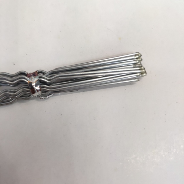 银色女生头饰碎发小夹子少女边夹波浪型产品图