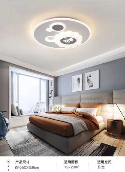 Color Crystal Light Led Bedroom Light Home Living Room Ceiling Color Corridor Foyer 7.5 Embedded