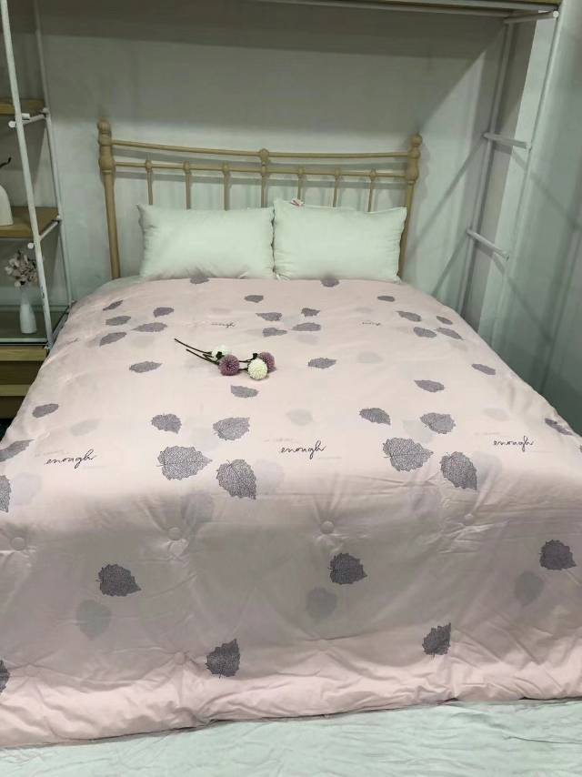 All-cotton printed spring and autumn quilt details Picture