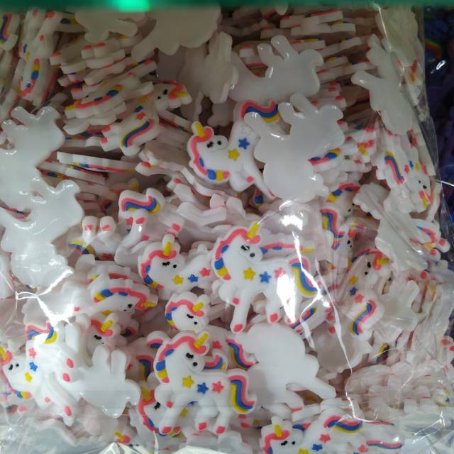 PVC soft rubber unicorn, how much is this unicorn? Hairpins, headwear, accessories and ornaments