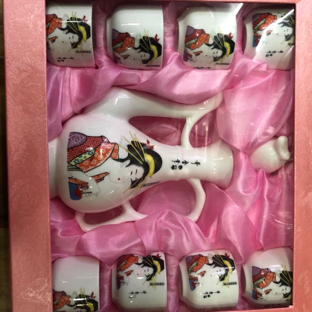 日式酒杯盖碗茶具套装小套家用茶艺茶道功夫普洱陶瓷喝茶茶杯办公室泡茶