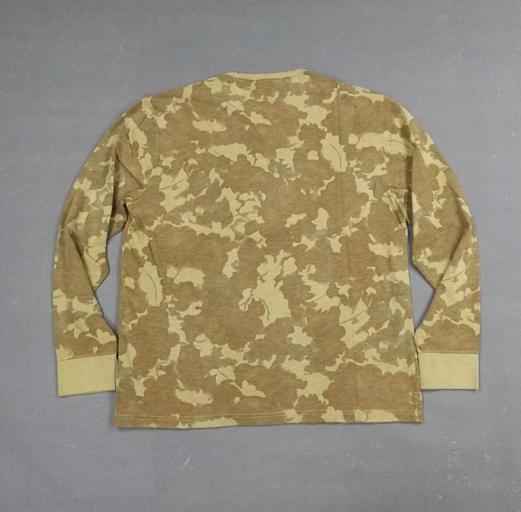 男装 复古 迷彩 水洗棉T产品图