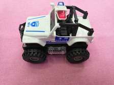 电动汽车911警车越野车模型玩具电动玩具厂家批发