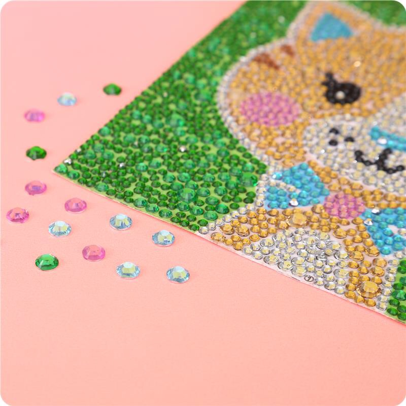 diy children's diamond paintings, handcrafted diamond embroidery, small new style cross-stitch details Picture