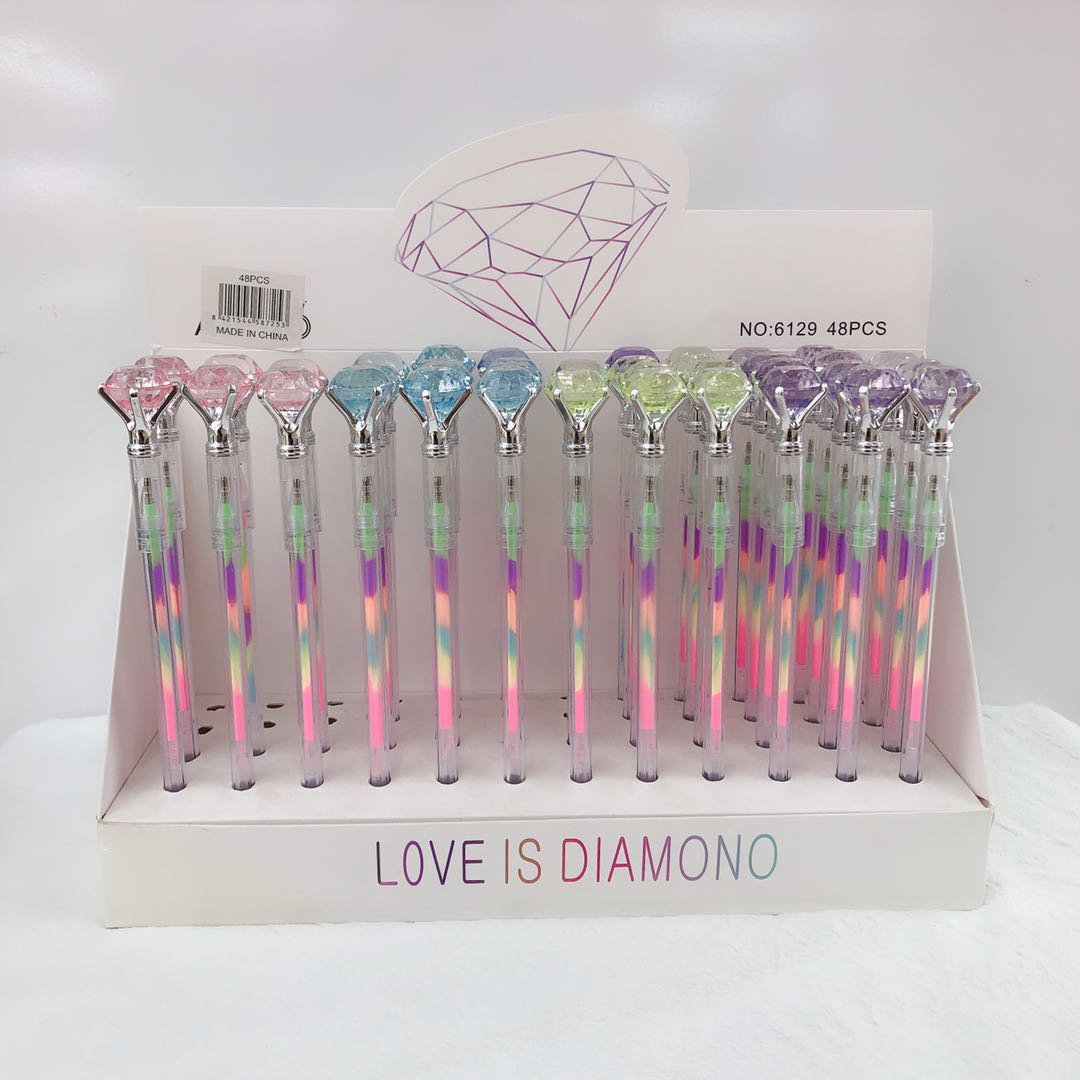 Diamond rainbow core pen