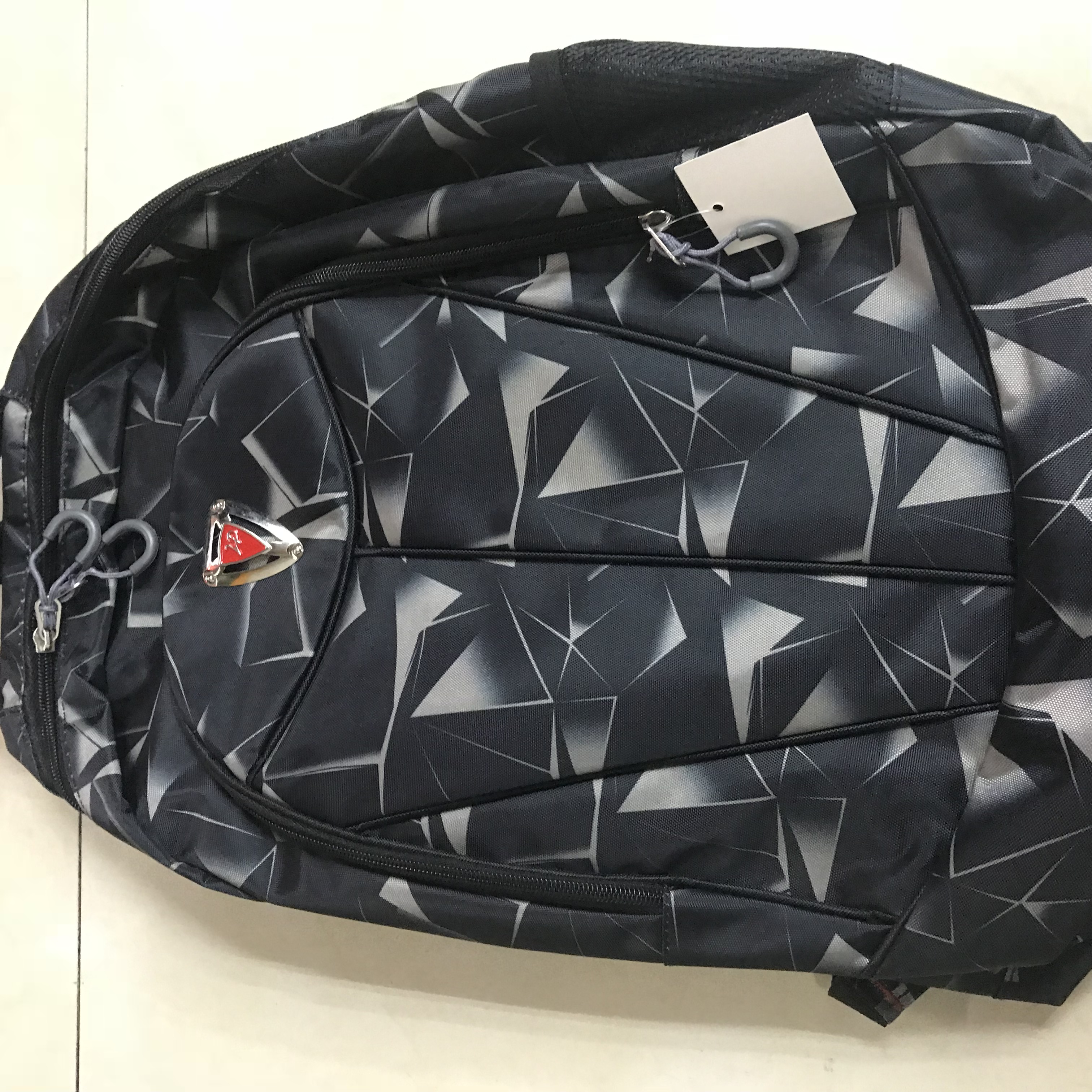 Black Backpack For Men School Bag Backpack details Picture
