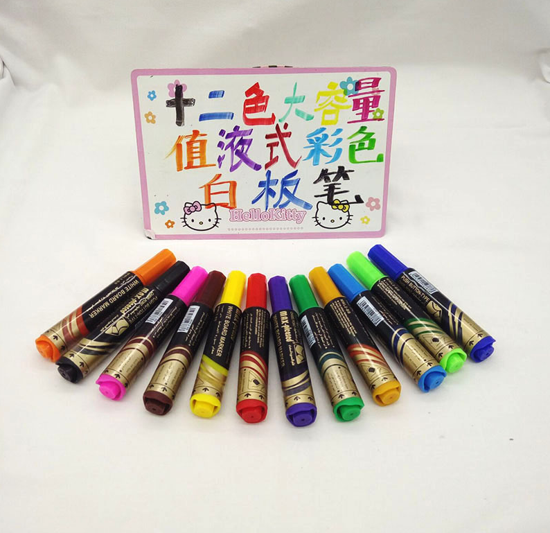 2-BB4 color Big MAC value liquid tip whiteboard pen easily wipe leave no trace thumbnail