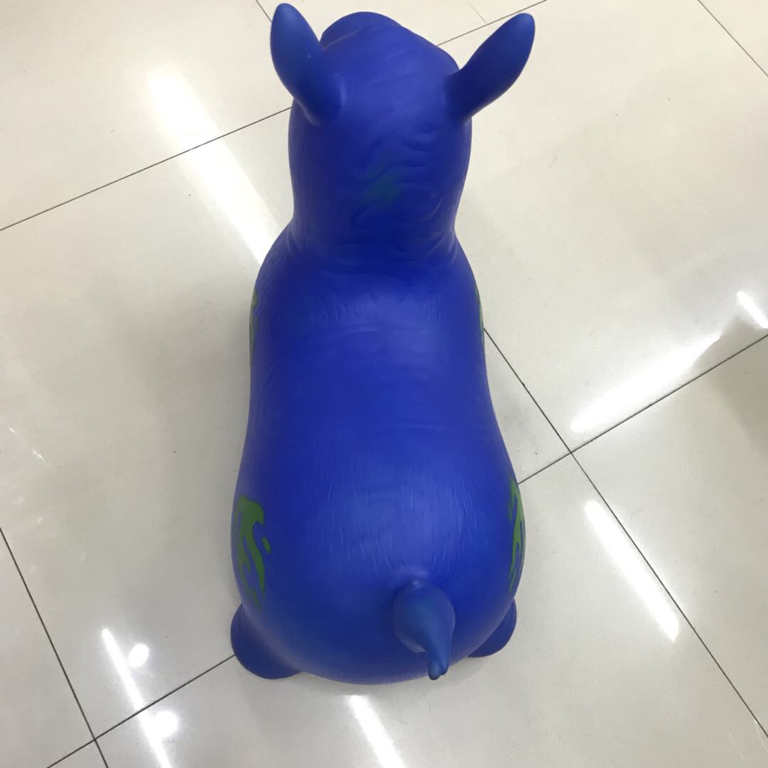 蓝色小马/充气玩具/造型可爱/俏皮卡通细节图