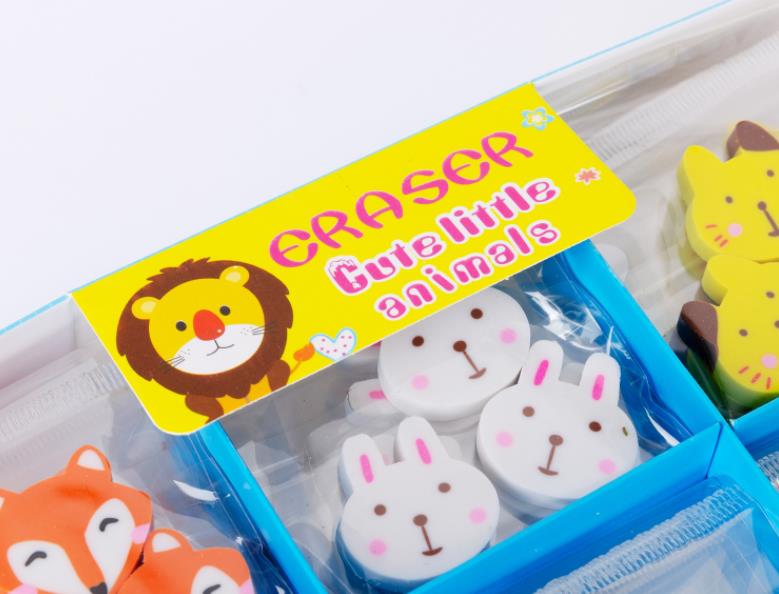 动植物款卡通橡皮可爱图案设计精美热销产品图