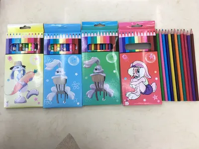 7012 Color Pencil Primary School Writing Pencil Leather Pencil Wholesale Customization