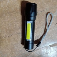 铝合金强光手电usb充强光手电筒led充电超亮远射户外灯家用w多功能