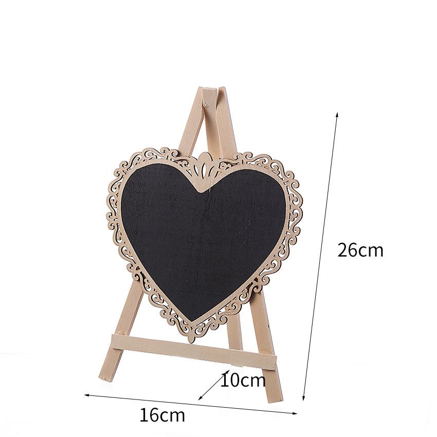 桌面迷你吧台摆摊木质小黑板店铺用支架式餐厅粉笔广告牌手写立式产品图
