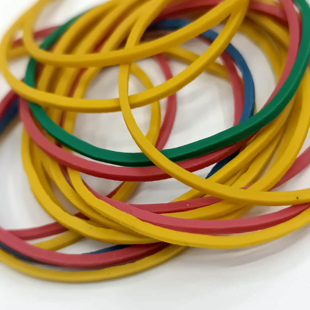 彩色橡胶工业包装礼品包装皮圈产品图