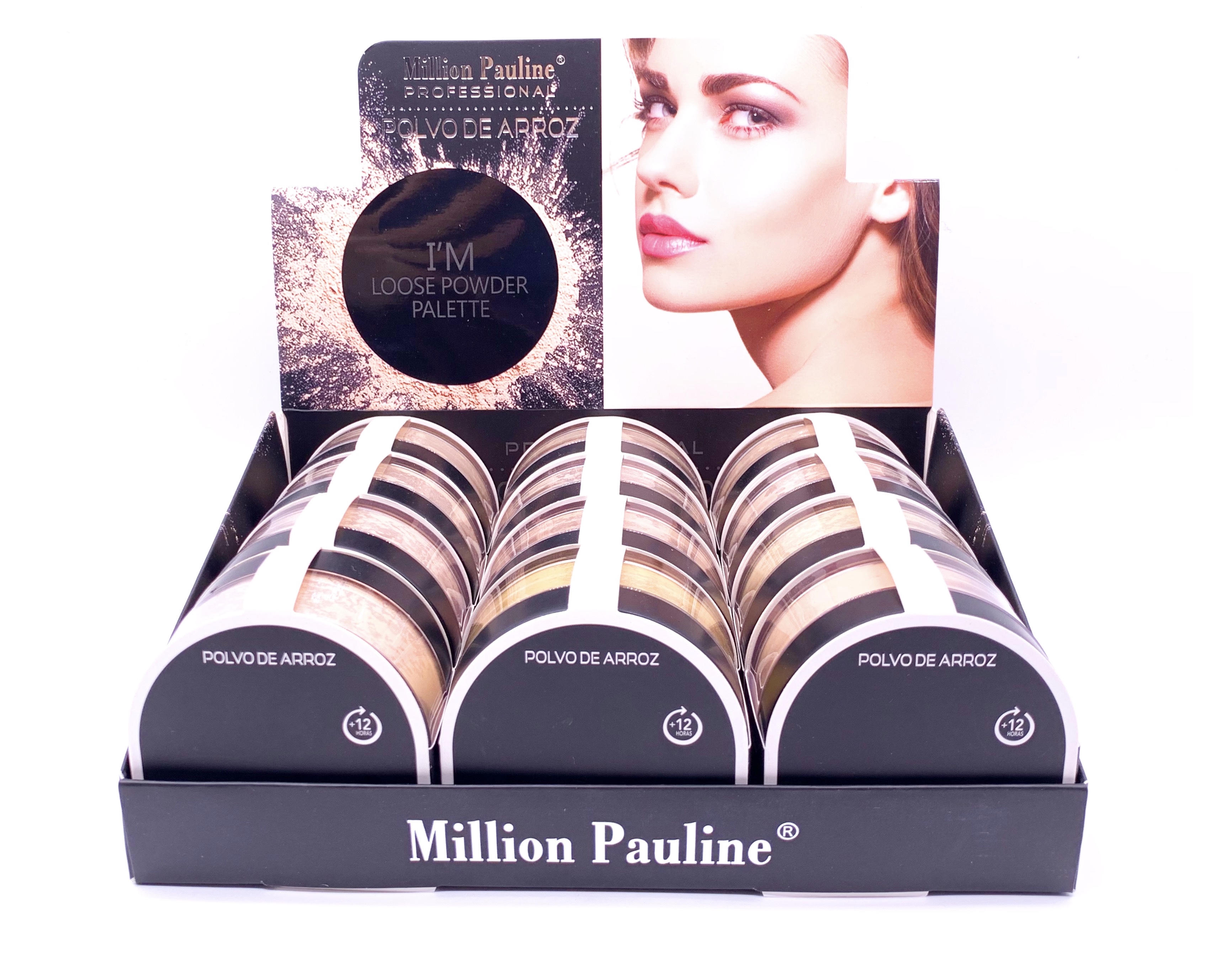 Yiwu Selection Million Pauline M foreign trade hot style makeup powder waterproof, sweat proof, not dizzy thumbnail