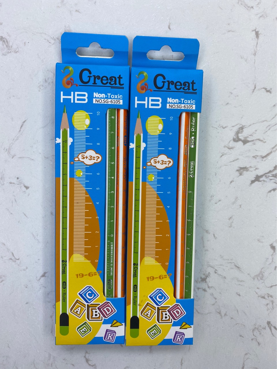 12 Sets Of Hb Pencils For Students