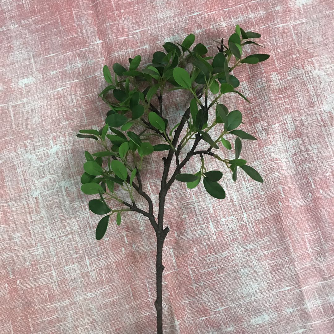 圣艺工艺51cm富贵榕室内塑料绿植装饰花摆件