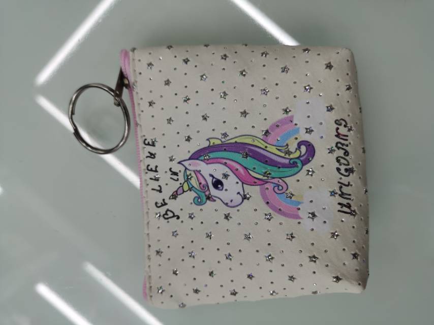 独角兽闪亮pu零钱包