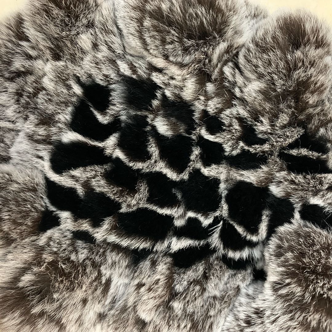 Real Hair Scarf Flower Ball Bib Fashion All Manufacturers Direct Sales Specification drawing