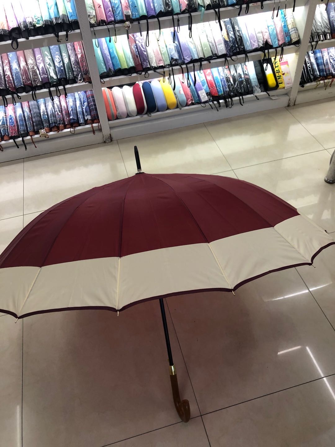 65接边雨伞长柄雨伞太阳伞