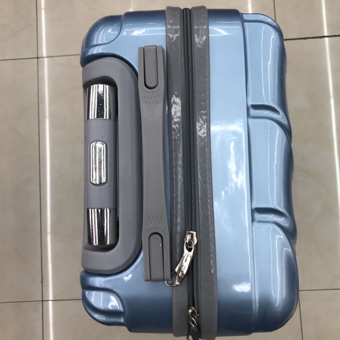 蓝色20寸密码行李箱拉杆箱旅行箱产品图