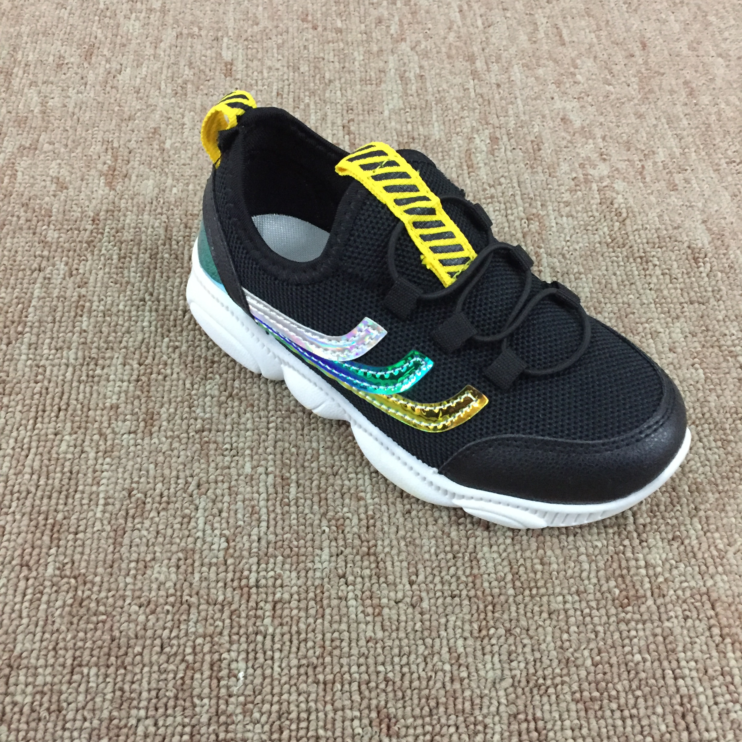 Children's Sports Shoes Net Surface Trend Breathable Children's Sports Shoes Manufacturers Direct Sales Specification drawing