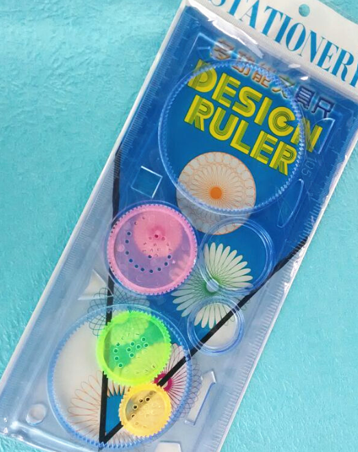 Bocai promotional Edition Universal Ruler, art ruler, drawing template, drawing board Factory direct sales details Picture