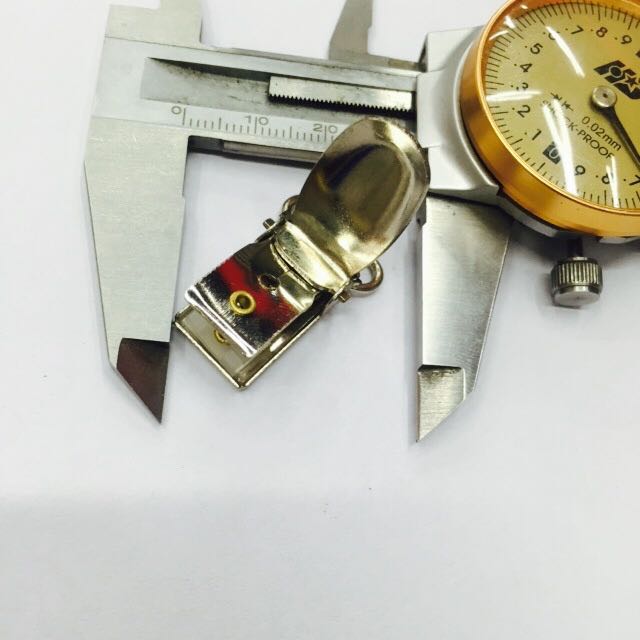 背带夹铁电镀金属箱包配件五金钥匙扣饰品配件产品图