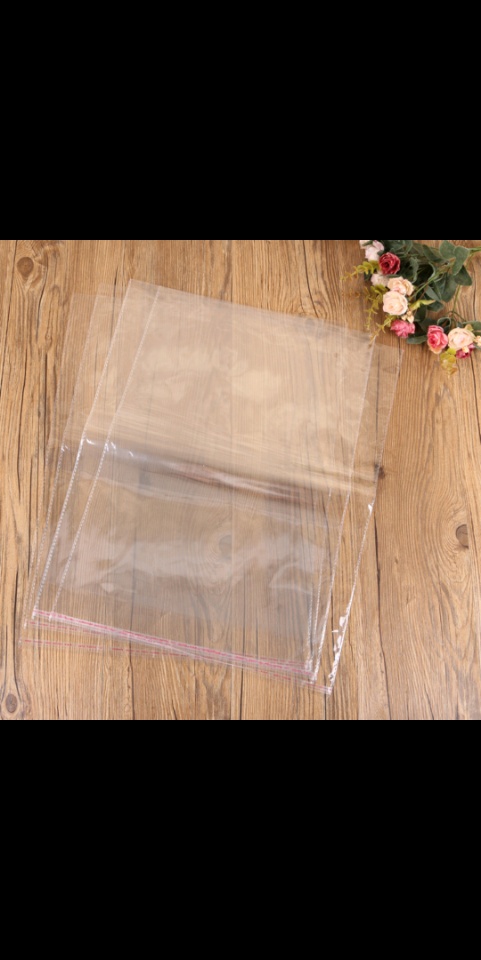 OPP bags, plastic packaging bags, self-adhesive transparent bags, clothing bags Specification image