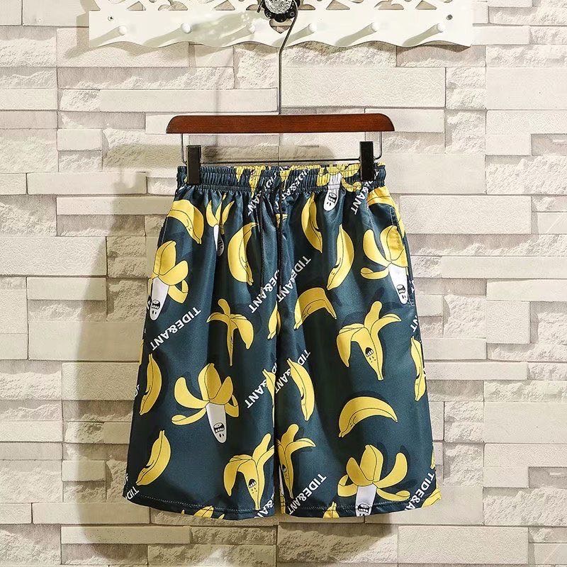 2020 Summer Beach Pants For Men And Women Trend Couples Beach Casual Plus Size Shorts Swimming Quick Dry Five Quarter Pants