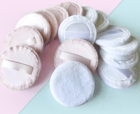 Powder Puff Round Cotton Air Cushion Bb Cream Powder Puff Dry Powder Puff Setting Powder Puff Can Print Logo