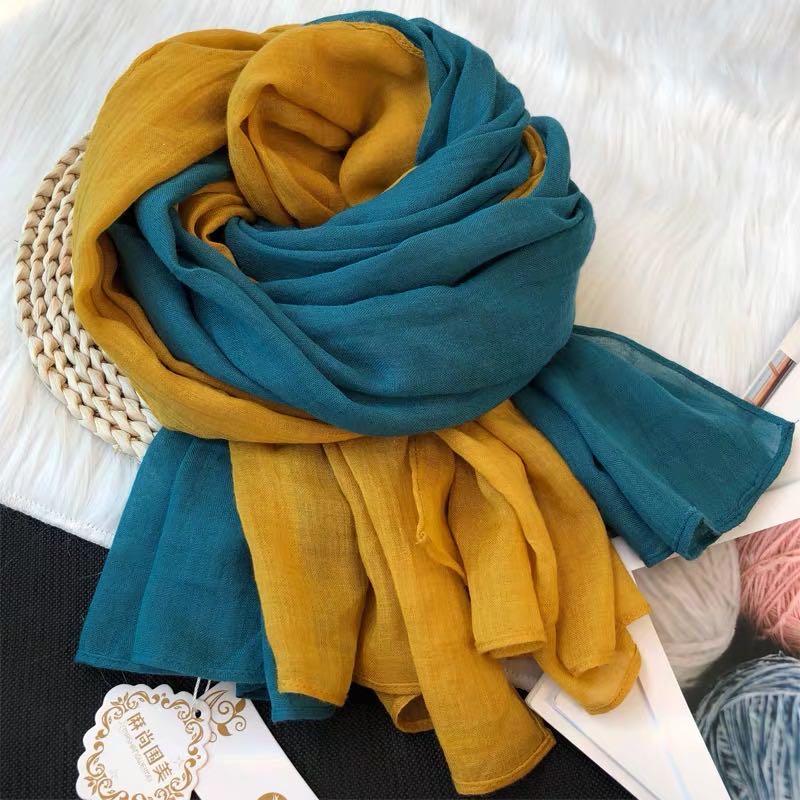 Spring and Autumn New Korean version Special offer: Elegant, versatile, long and stylish scarf for women