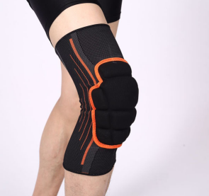 运动护膝加海綿防护垫健身房戶外活動都可以图