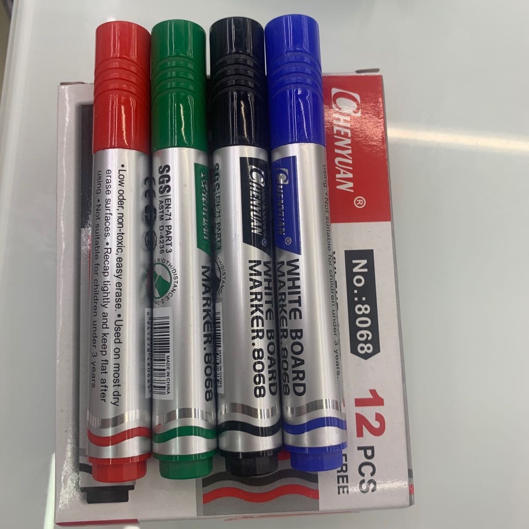 Marker Silicone Handshake Black Thick Head Large Capacity Marker Pencil Line Pencil Oil-Based Pen Waterproof Non-Tarnishing Tack Pen Free Mail Wholesale Sign-In Pen Poster Pen Color