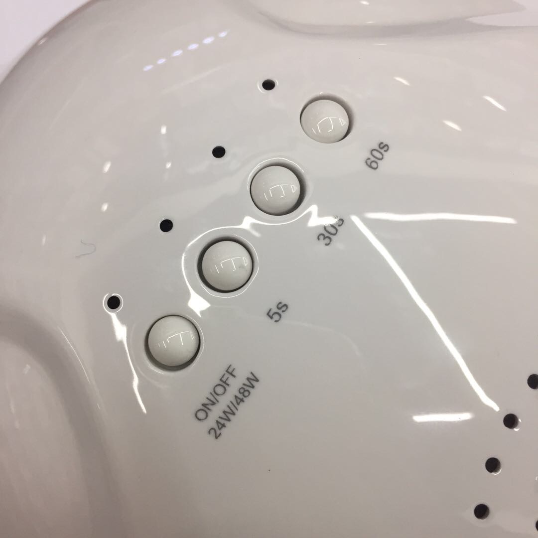 Nail art tools, 120W light therapy machine, nail art baking lamp, drying machine, nail polish glue quick-drying machine, led light sensing white Specification image