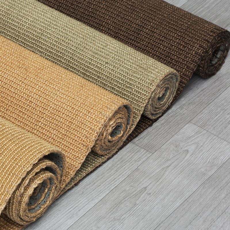定制剑麻地毯草编织地毯亚麻垫禅房茶室地毯现代简约家用客厅地毯详情图3