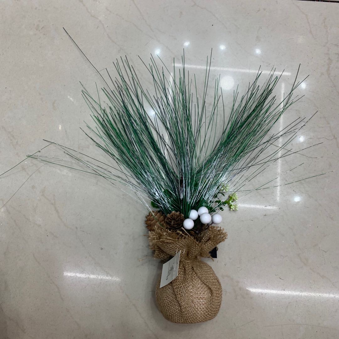 圣诞树挂饰圣诞节仿真吊饰门上橱窗挂件图