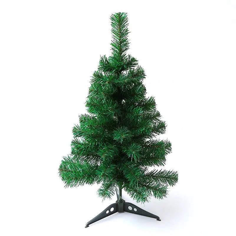 加密绿色圣诞树60高度到3米节日装饰桌面柜台门面摆设用品详情图2