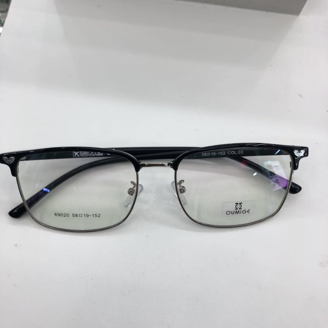 韩版经典款近视眼镜护目镜 百搭经典图