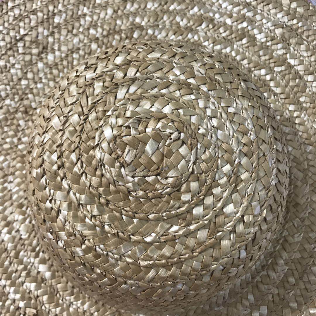 百搭可折叠草帽女夏季出游防晒遮阳帽韩版度假凉帽海边沙滩帽子细节图