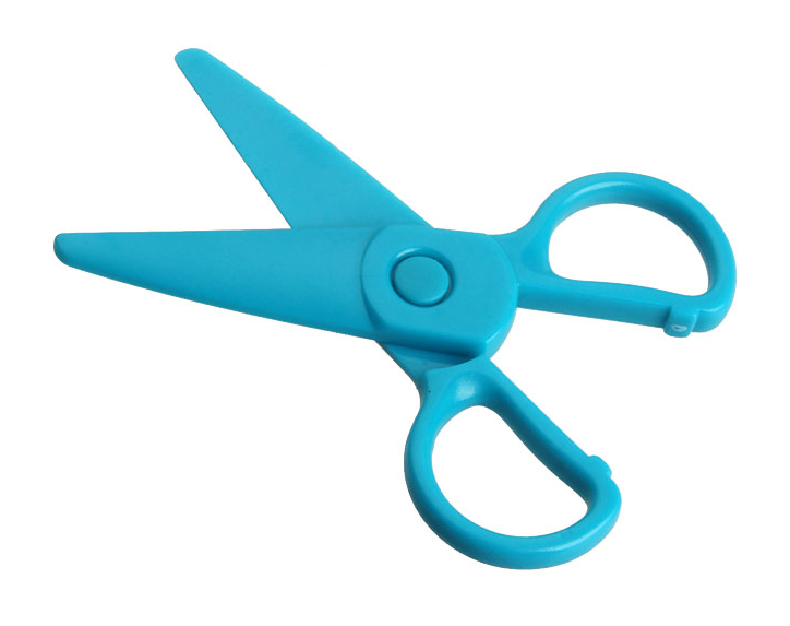 益智玩具安全剪刀剪纸幼儿保护功能塑料小剪子学生儿童DIY手工剪细节图