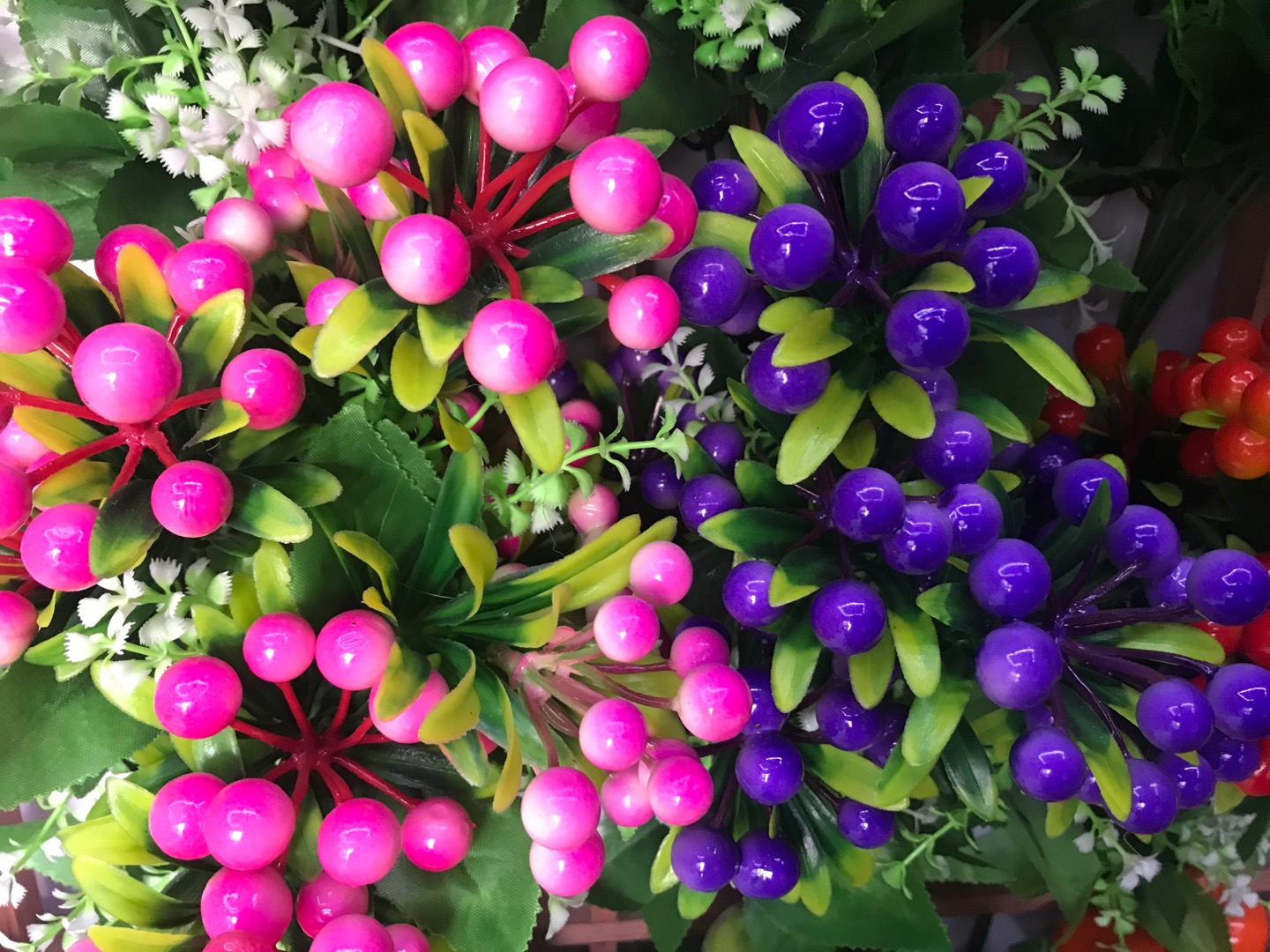 Lanxi Xiaopan Artificial Fruit and Flower Handicrafts Factory produces various artificial fruits Specification image