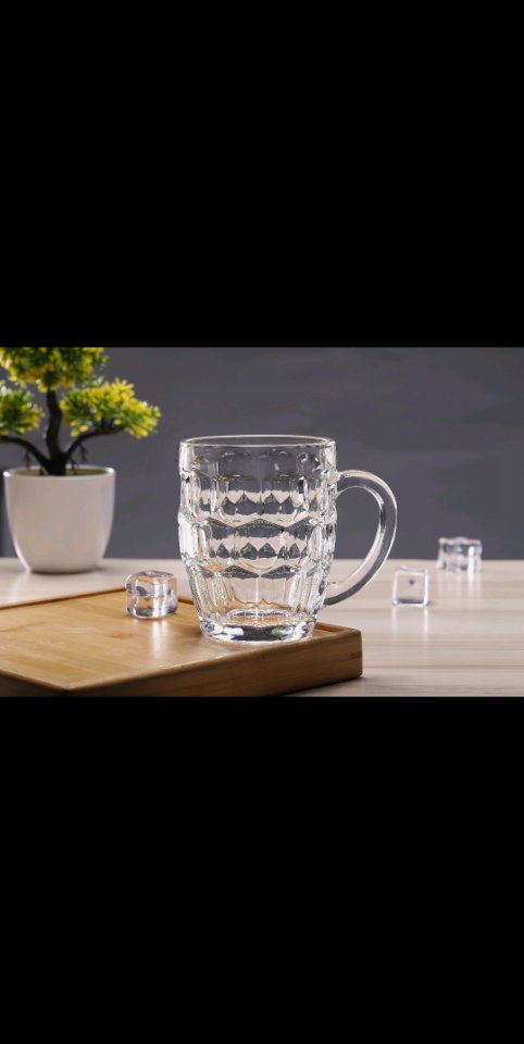 Manufacturers wholesale green cup glass water cup pineapple beer cup diamond cup fishtail cup thumbnail