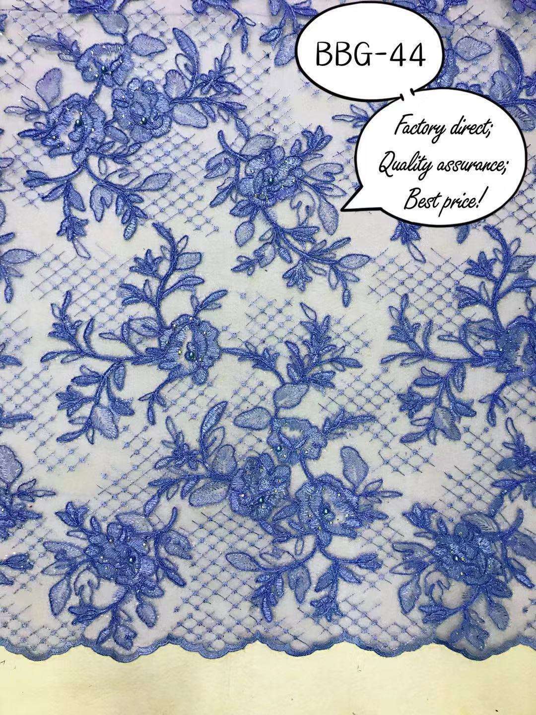 Direct sales and wholesale of new water-soluble lace clothing fabric from the manufacturer Specification image