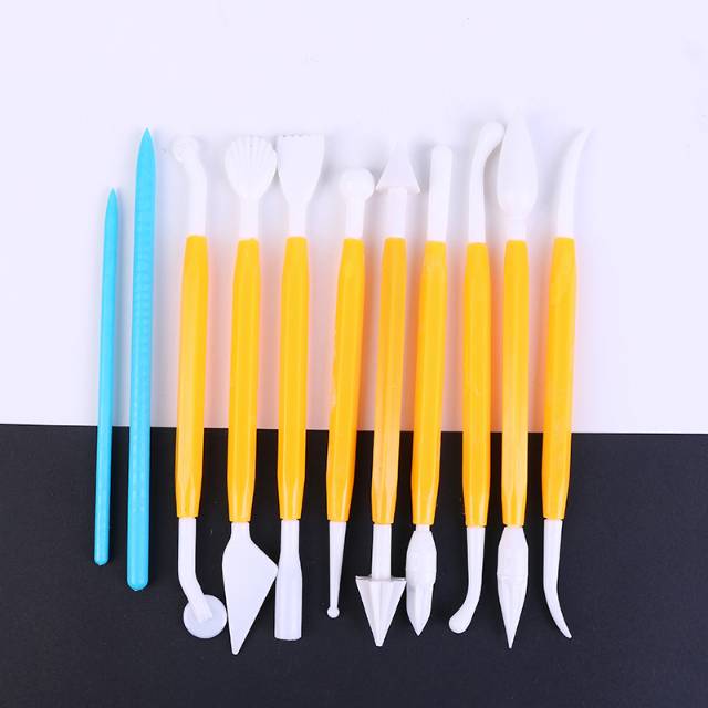 博美佳塑料11支套塑料陶泥工具陶泥DIY蛋糕DIY工具定制批发E0031B细节图
