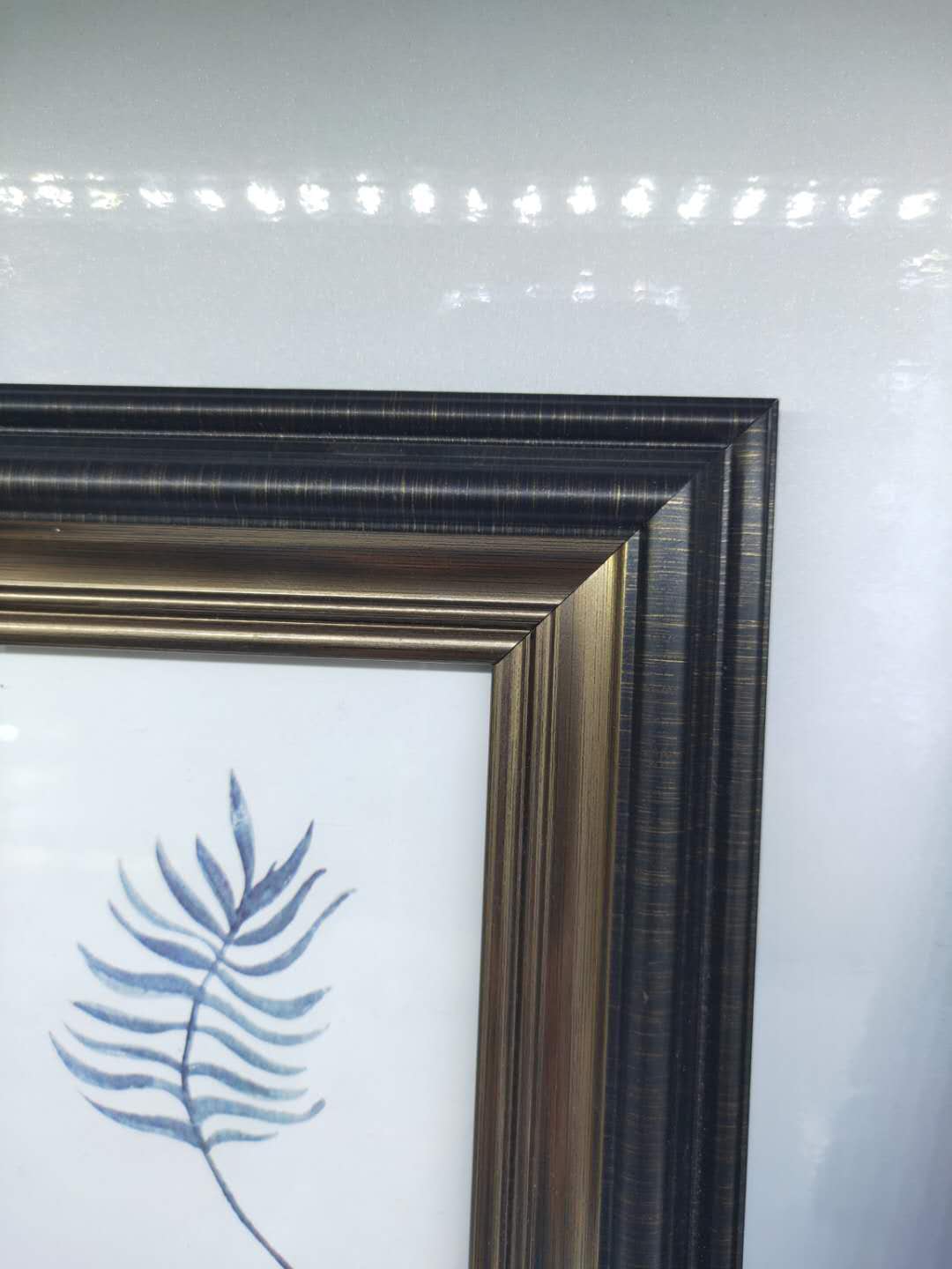 实木木质相框摆台 复古做旧美式中式6寸7寸8寸相框创意组合挂墙产品图