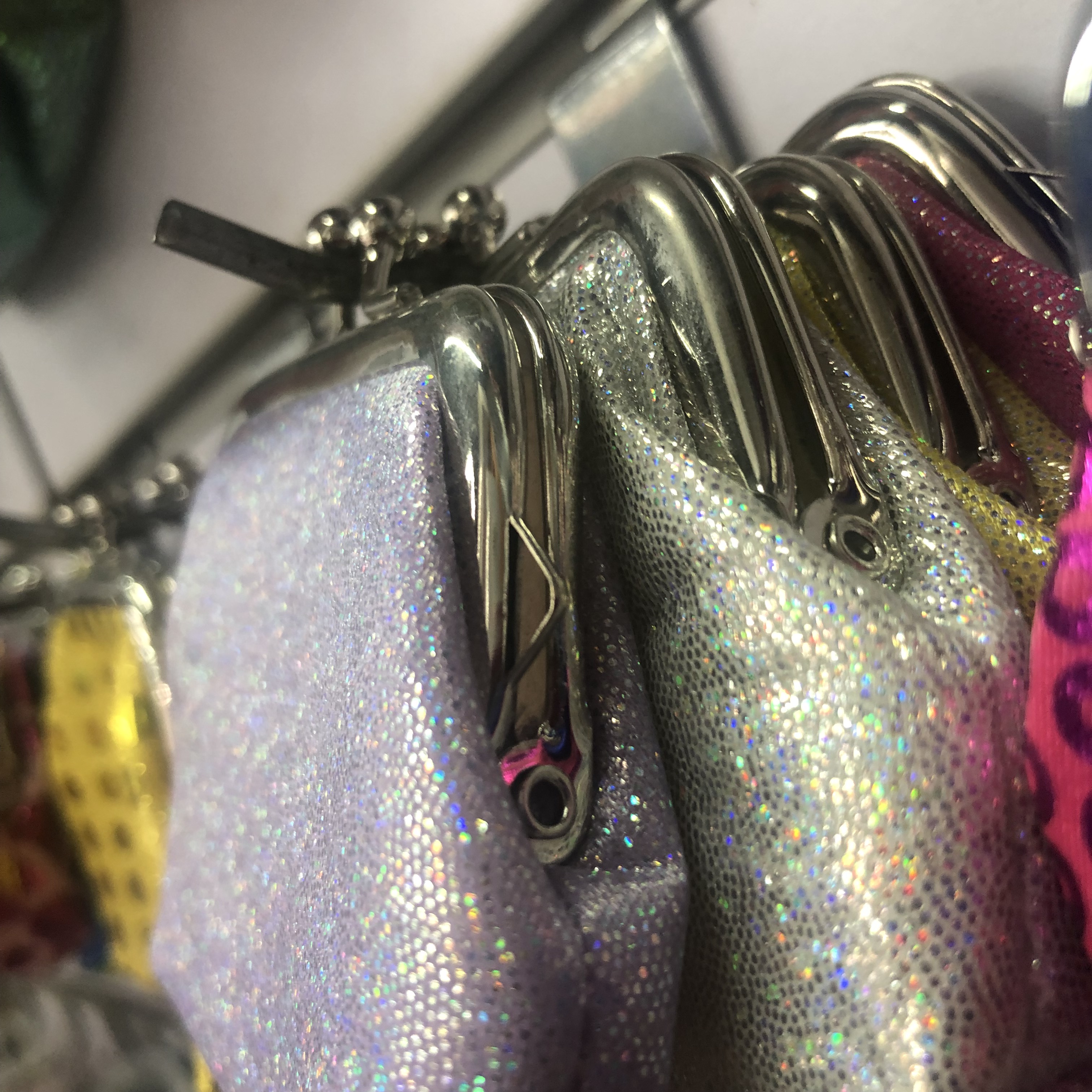 Buckle Coin Purse Women's Small Purse Mini Cute Korean Key Bag details Picture