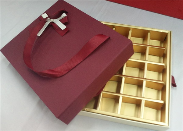 Tianxiang Craft Gift Box, creative gift, high-end special paper hand-held drawer, chocolate ribbon bow gift box details Picture